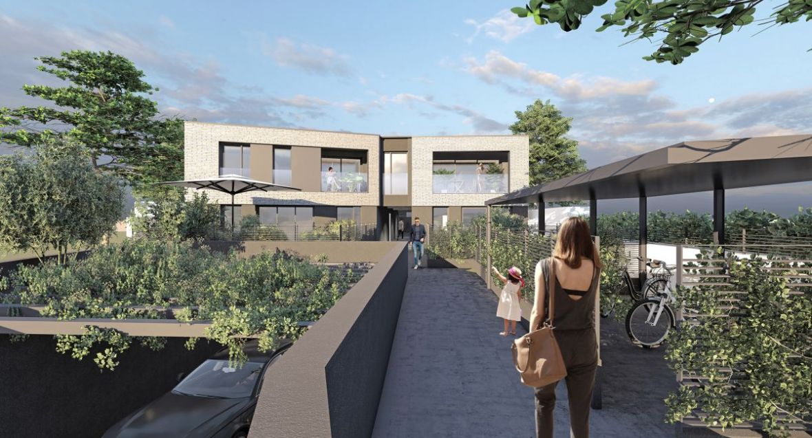 A vendre : Caudéran proche Saint Amand Très jolie Copropriété Neuve et Arboré avec de grands espaces Verts