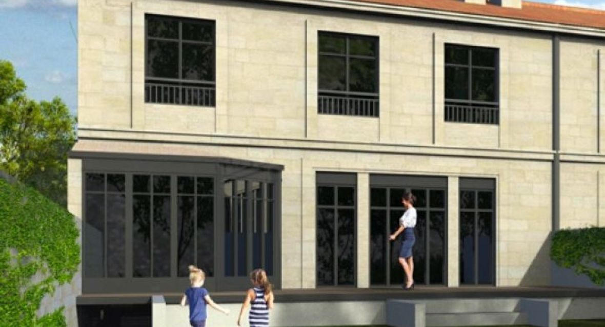 A vendre Terrain à 400 m de Primrose de 384 m2 avec PC de 258 m2 hab