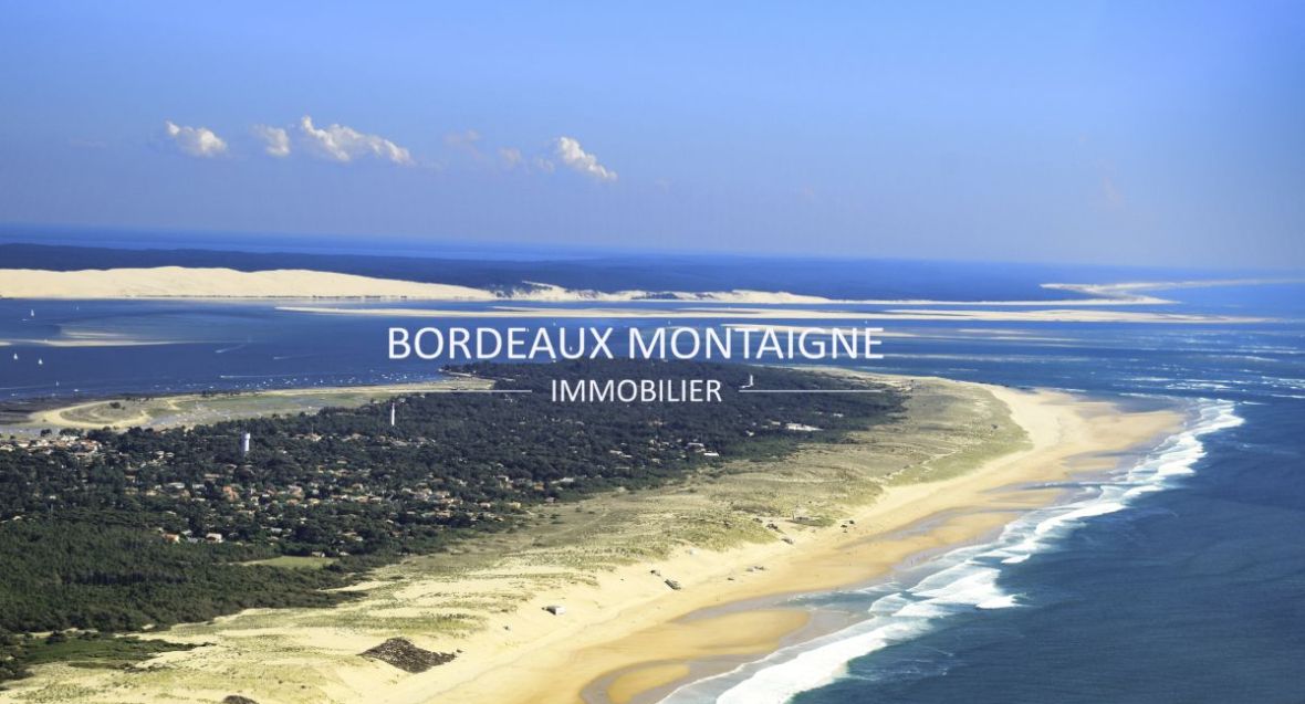 Proche du Marché du Cap Ferret et de la plage : Maison neuve avec jardin et piscine